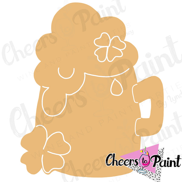 Beer Mug- DIY Door Hanger Paint Kit