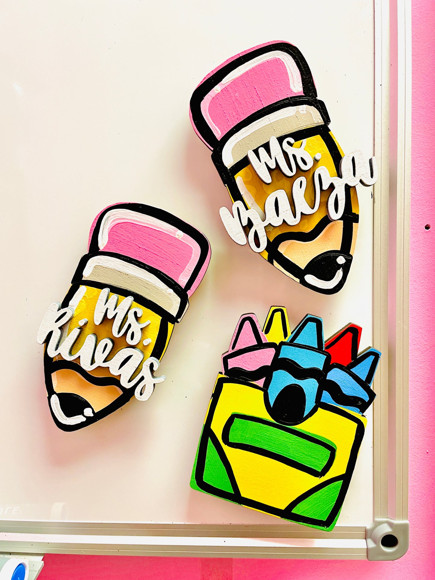 Custom Teacher Pencil Magnet