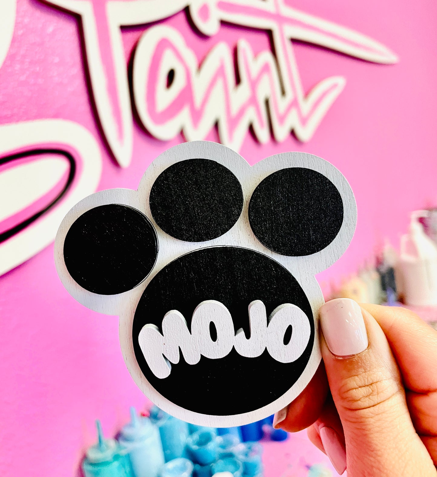 Panther Paw Magnet