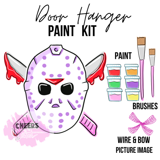 Jason Slay- DIY Door Hanger Craft Wood Paint Kit