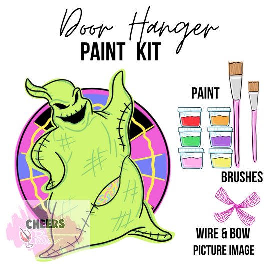 Boogie- DIY Door Hanger Craft Wood Paint Kit